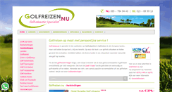 Desktop Screenshot of golfreizen.nu